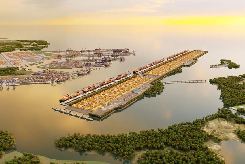 Ngay tháng sau sẽ khởi công siêu cảng gần 5 tỷ USD, đủ sức đón được tàu container lớn nhất thế giới