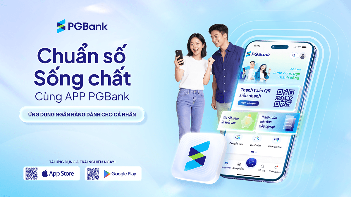 PGBank App và bước chuyển mình sang nền tảng ngân hàng số hợp kênh với tích hợp đa tính năng