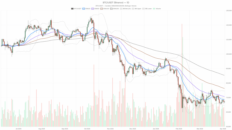 Bitcoin price today analysis: bearish bias with near-term bounce