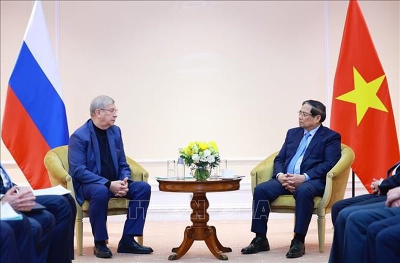 Việt Nam và Nga đẩy nhanh đầu tư và kết nối hạ tầng giao thông