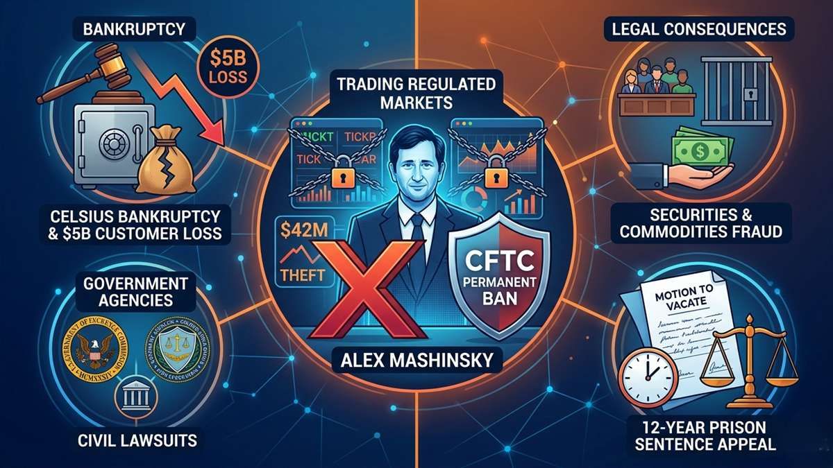 CFTC bans Celsius founder Alex Mashinsky from trading permanently