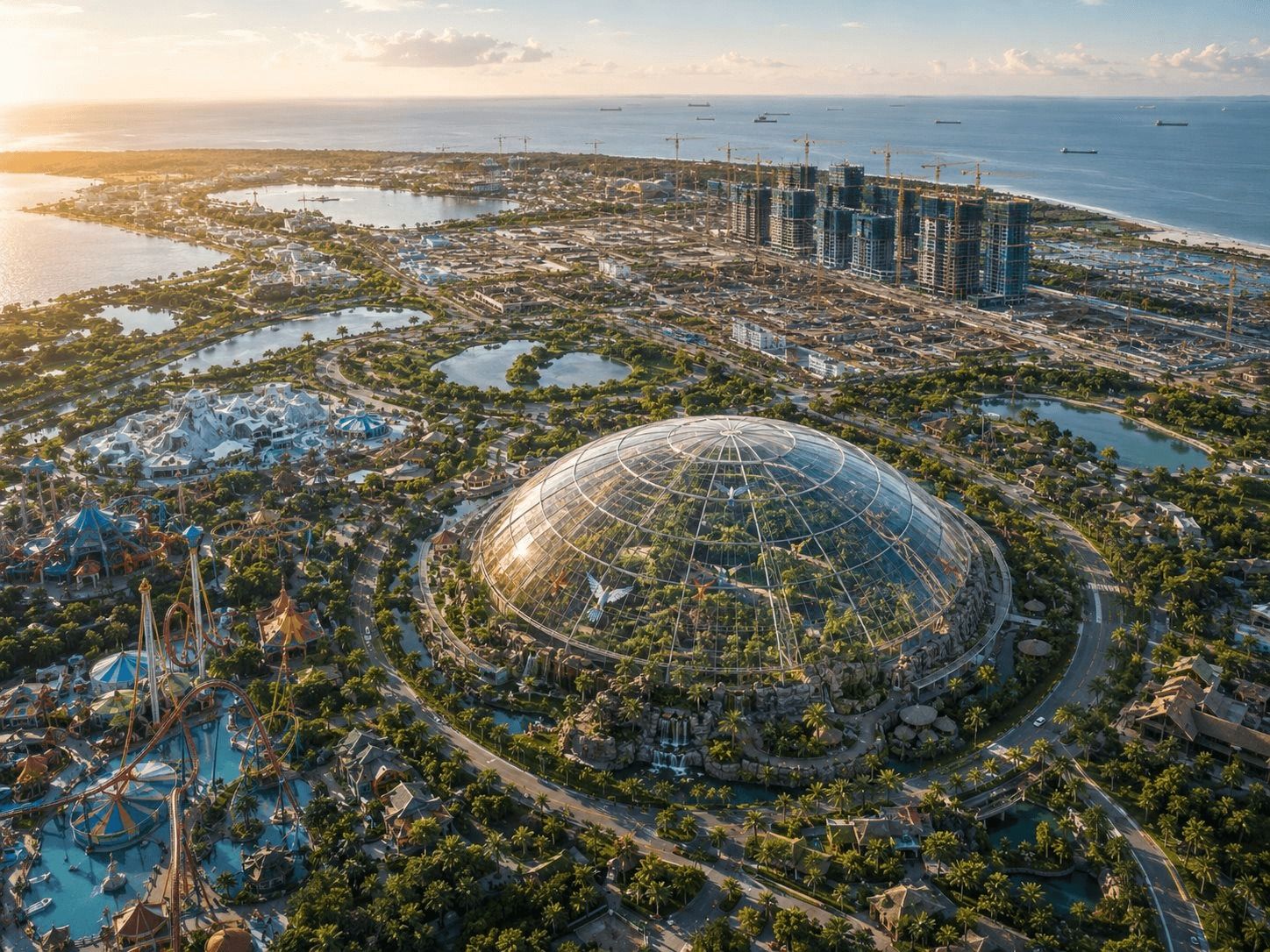Nhà chim 9.600 m² giữa Safari Cần Giờ, tham vọng tạo điểm đến quy mô lớn