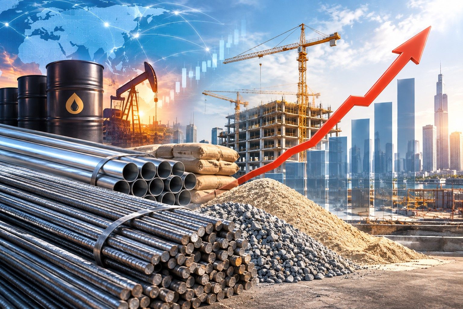 Giá thép ngày hôm nay 24/9/2026: Thép thanh Trung Quốc tăng, quặng sắt quay đầu giảm