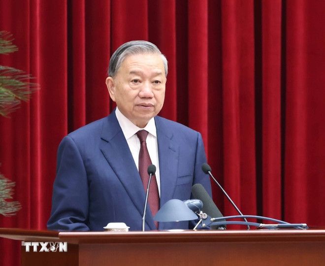 Bài phát biểu bế mạc của Tổng Bí thư Tô Lâm tại hội nghị lần thứ hai Ban Chấp hành Trung ương Đảng khóa XIV