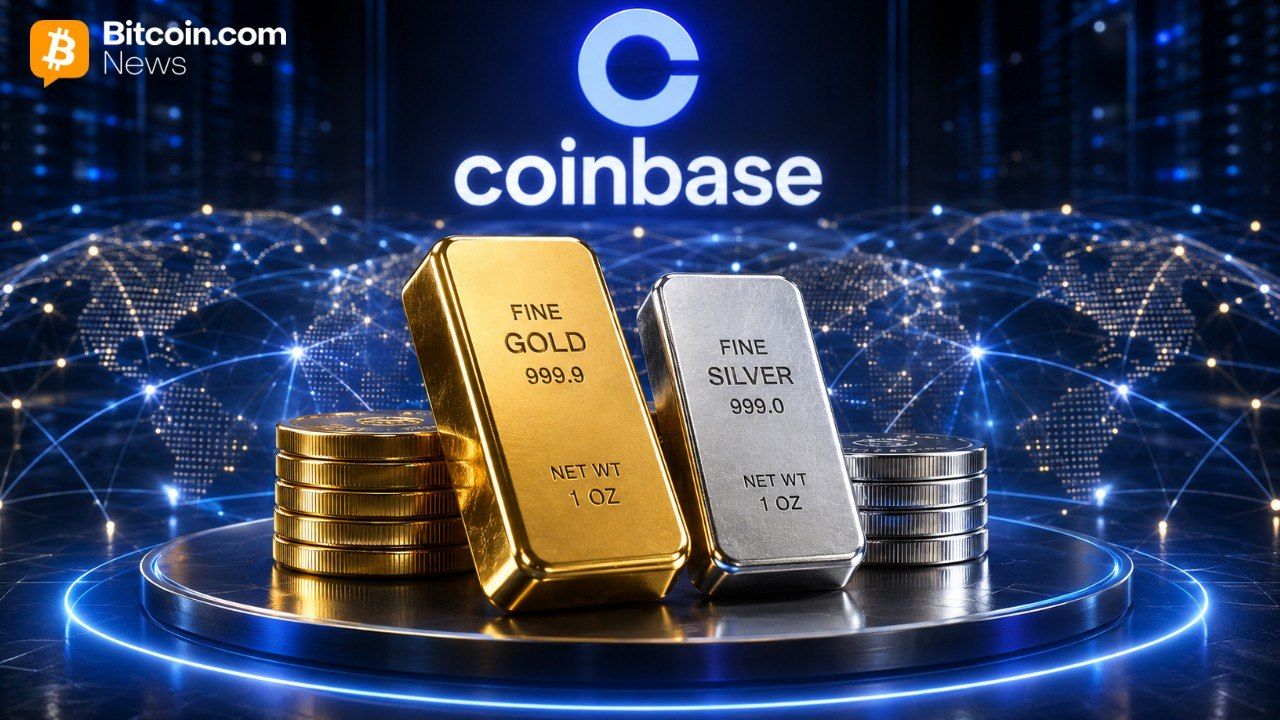 Coinbase ra mắt hợp đồng tương lai vĩnh viễn vàng và bạc được thanh toán bằng USDC, với đòn bẩy lên tới 25x cho người dùng ngoài Hoa Kỳ