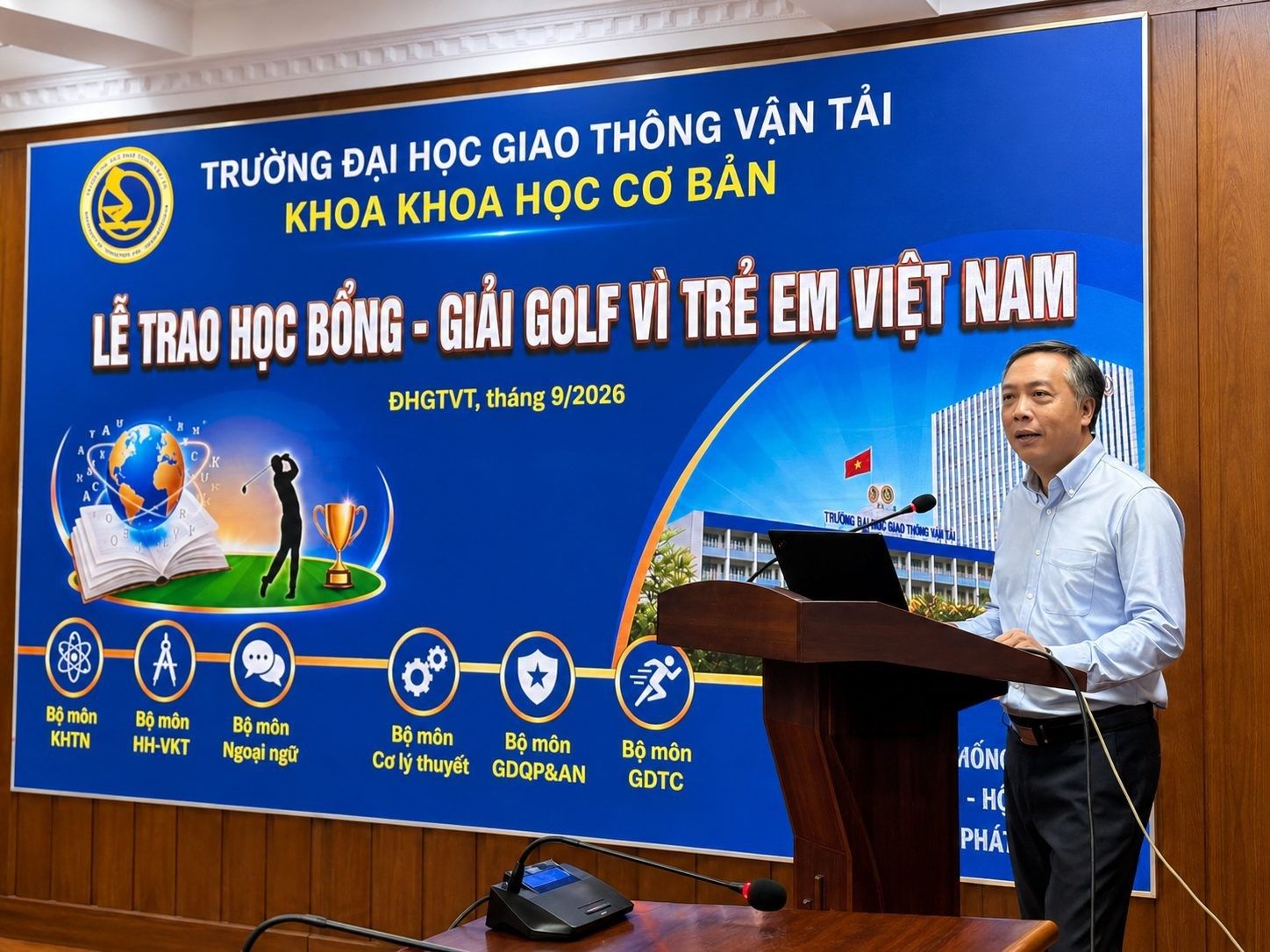 Đầu tư nối dài hành trình “Vì trẻ em Việt Nam” tại Trường Đại học Giao thông vận tải