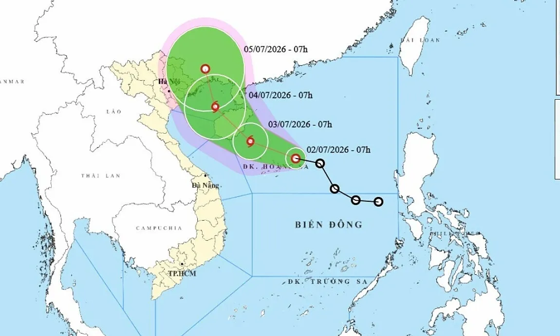 Áp thấp nhiệt đới có thể mạnh lên thành bão trong 24 giờ