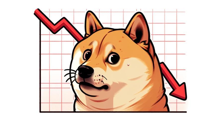 Dogecoin (DOGE) back under pressure as rebound prospects face a key test