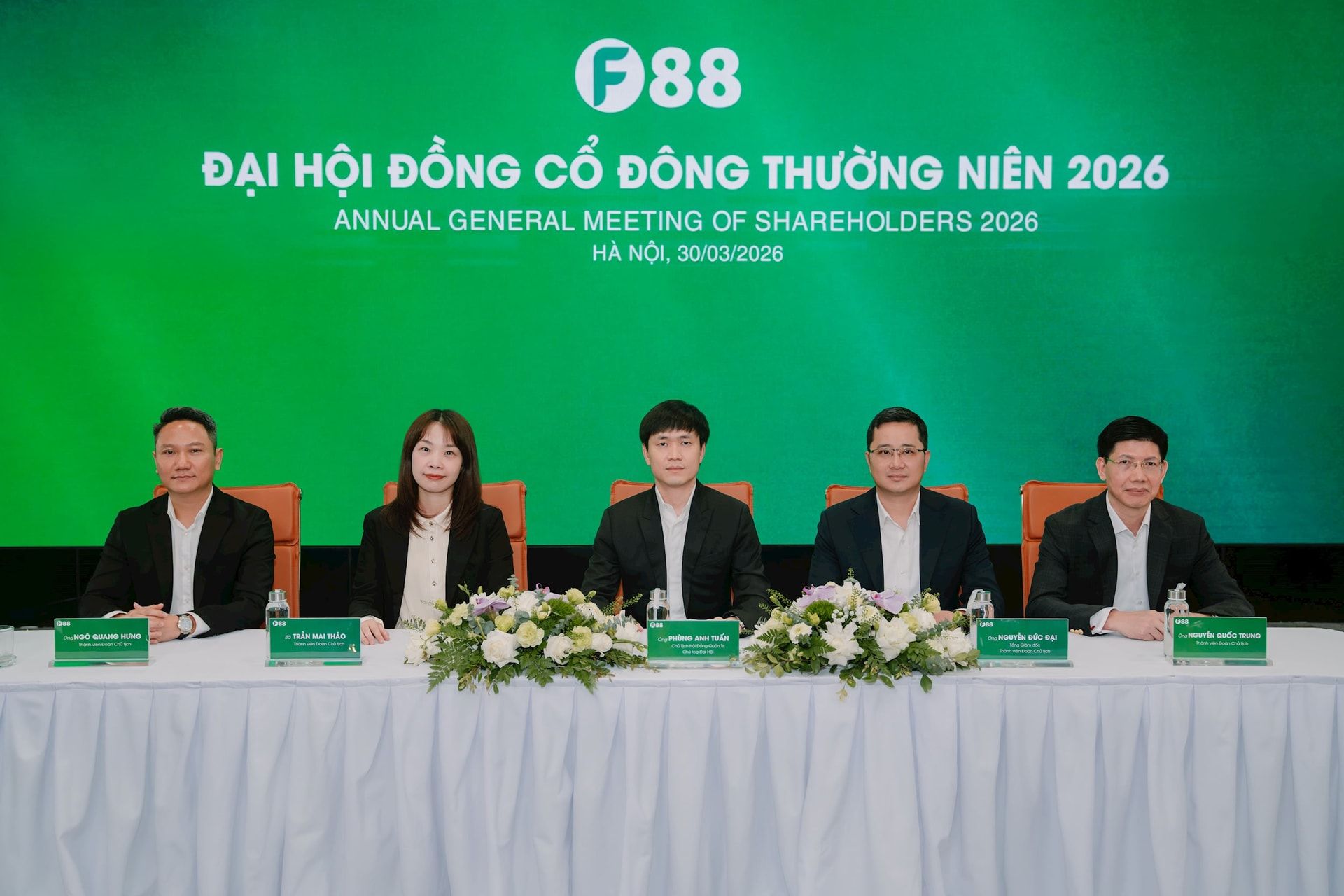 ĐHĐCĐ F88 thông qua kế hoạch 2026: mục tiêu doanh thu 5.462 tỷ đồng, lợi nhuận trước thuế 1.134 tỷ đồng và dư nợ cho vay 7.502 tỷ đồng
