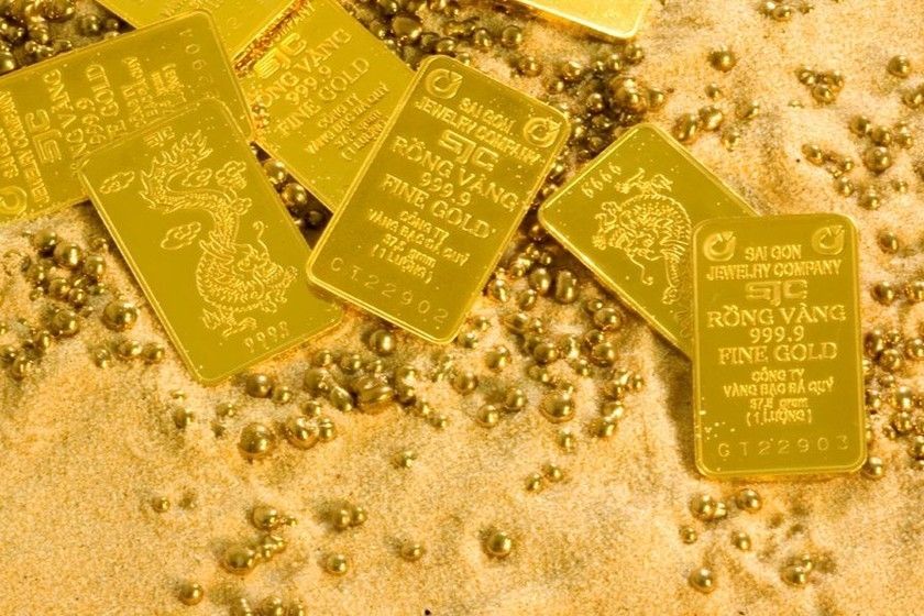 Vàng miếng SJC: Giá mua và giá bán giảm trong 4 phiên liên tiếp