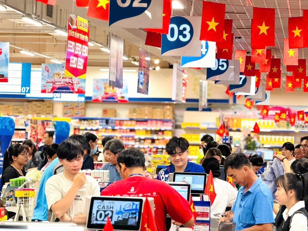 Sức mua tăng mạnh tại các hệ thống bán lẻ hiện đại trong dịp nghỉ lễ