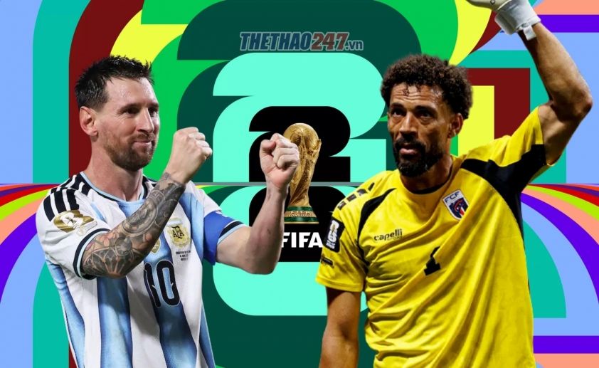  Trực tiếp Argentina - Cape Verde vòng loại World Cup 2026 ngày 4/7