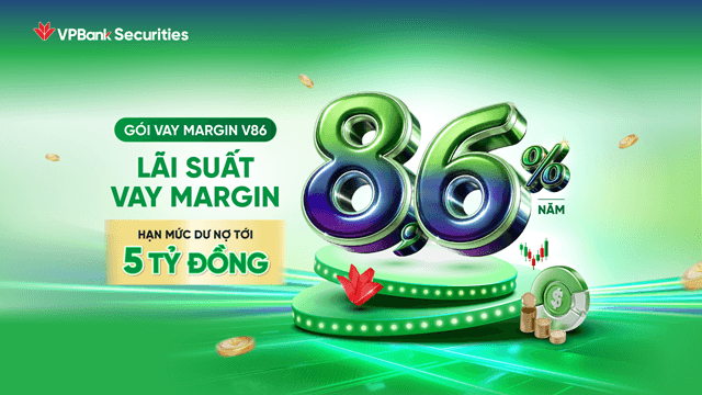 Lãi suất thấp hay hạn mức cao: VPBankS mang đến hai gói margin ưu đãi cho nhà đầu tư