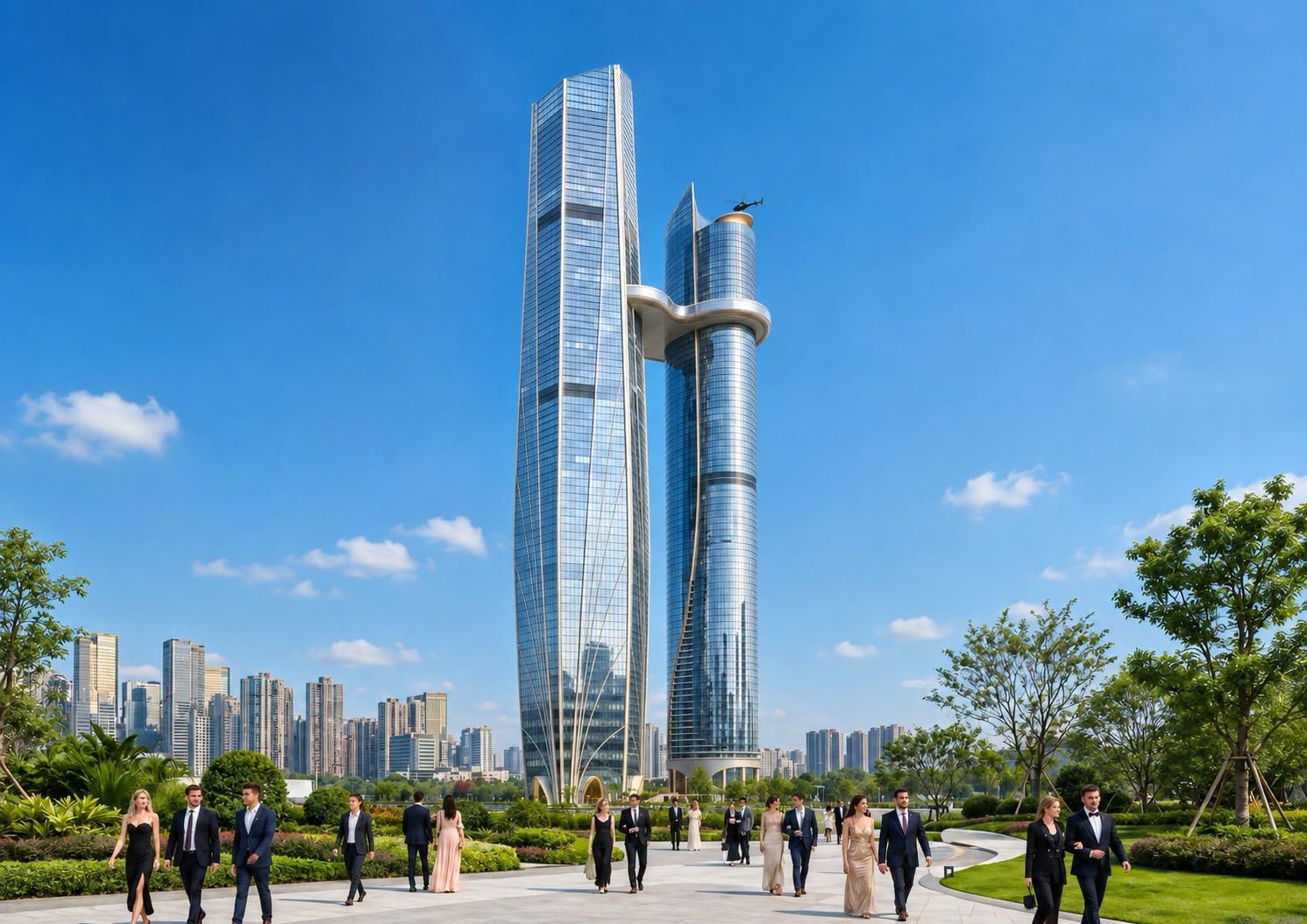 Hanoi Twin Towers 99: Tham vọng tạo biểu tượng kiến trúc mới cho Hà Nội