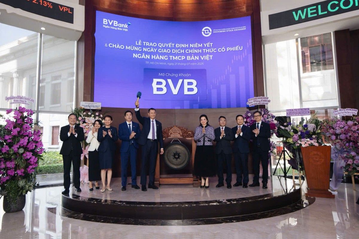 Hơn 640 triệu cổ phiếu BVB chính thức niêm yết trên HoSE