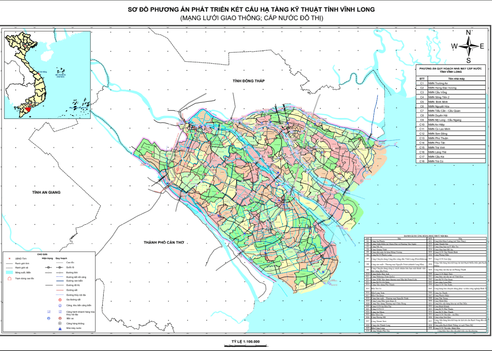 Vĩnh Long tăng tốc đầu tư hạ tầng với 96 dự án đang được triển khai trong năm 2026