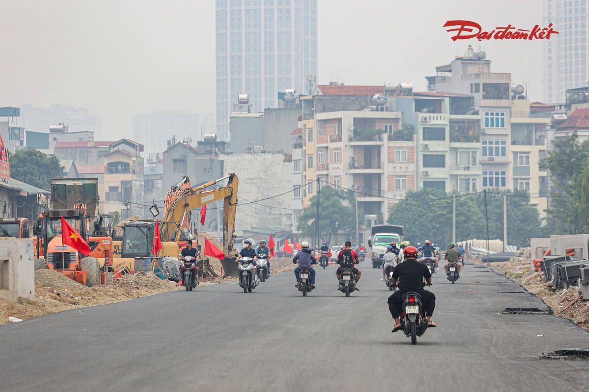 Đường vành đai 2,5 của Hà Nội thay đổi diện mạo sau thông xe kỹ thuật