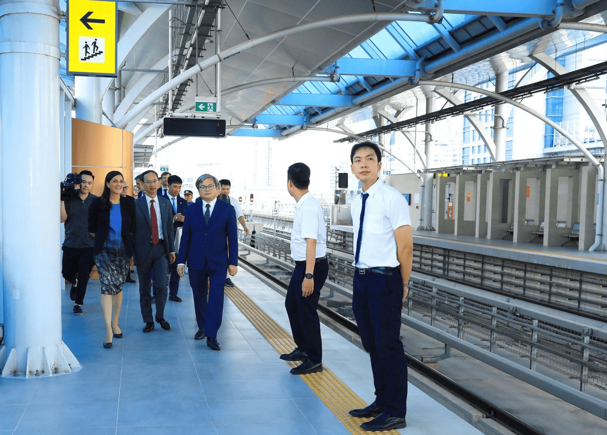 Metro số 3 Hà Nội ghi dấu hợp tác Việt Nam - Pháp