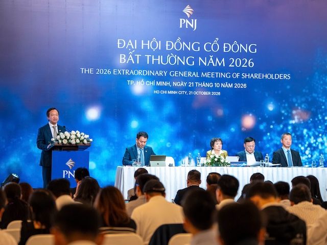 PNJ tính phát hành riêng lẻ tối đa 550 triệu cổ phiếu, huy động 8.000 tỷ đồng