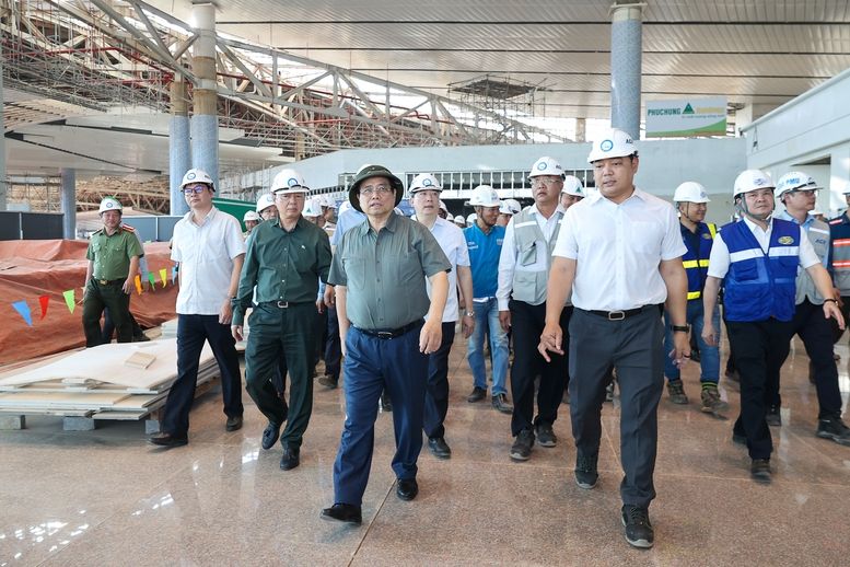 Thủ tướng Phạm Minh Chính: Sân bay quốc tế Long Thành sẽ bắt đầu khai thác thương mại vào cuối năm 2026