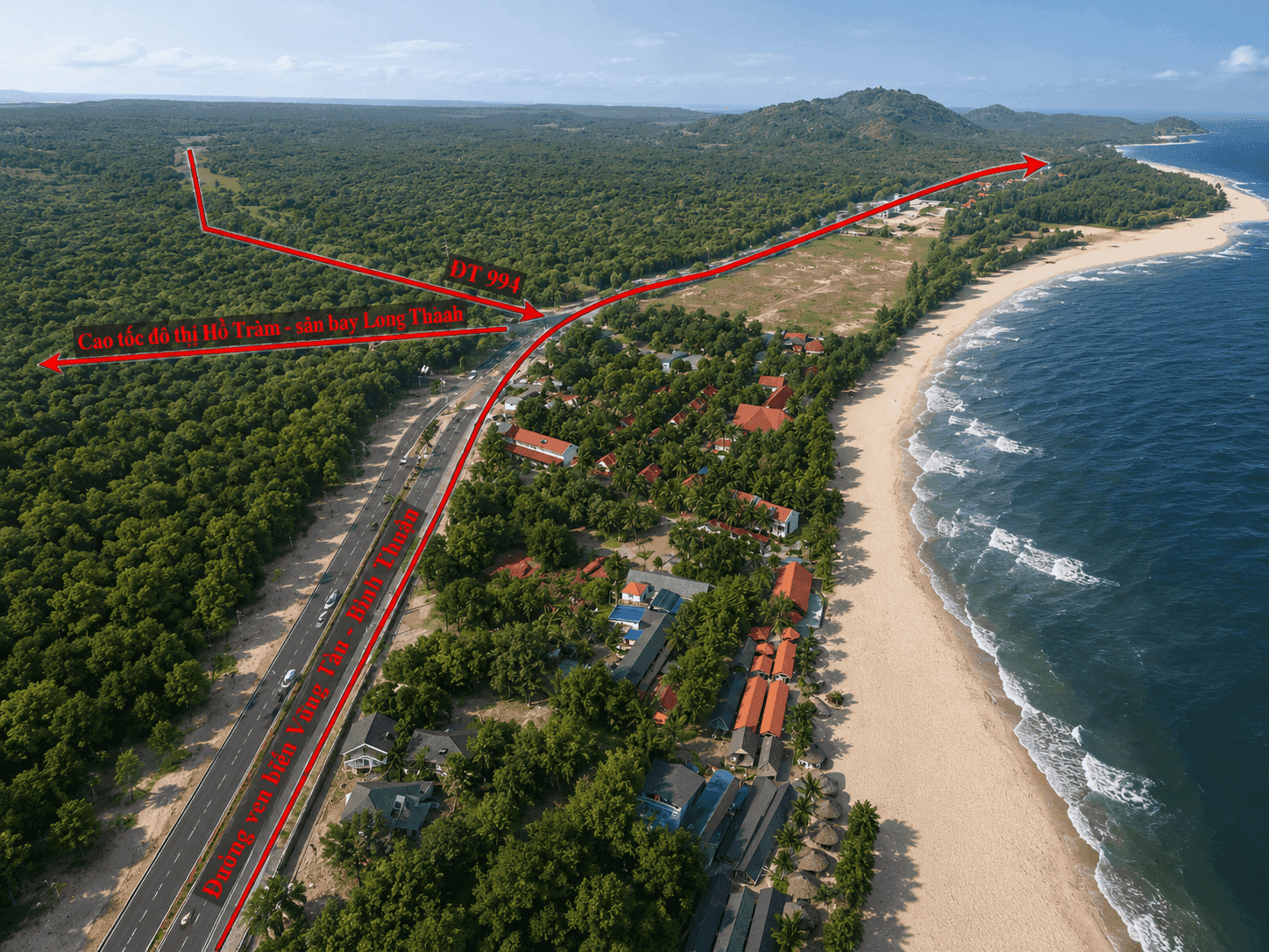 Cao tốc Hồ Tràm - sân bay Long Thành sẽ khởi công ngày 1/7 với vốn gần 47.000 tỷ đồng