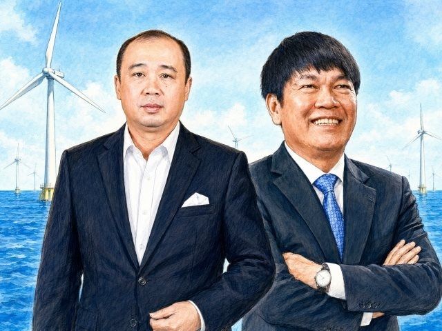 Prominent businessman Khoa Khan teams up with Tran Dinh Long to form offshore wind power company with 2-trillion-dong charter capital