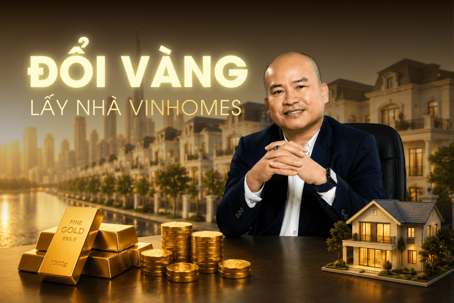 Vinhomes triển khai chương trình chuyển đổi vàng nhàn rỗi cho người mua nhà