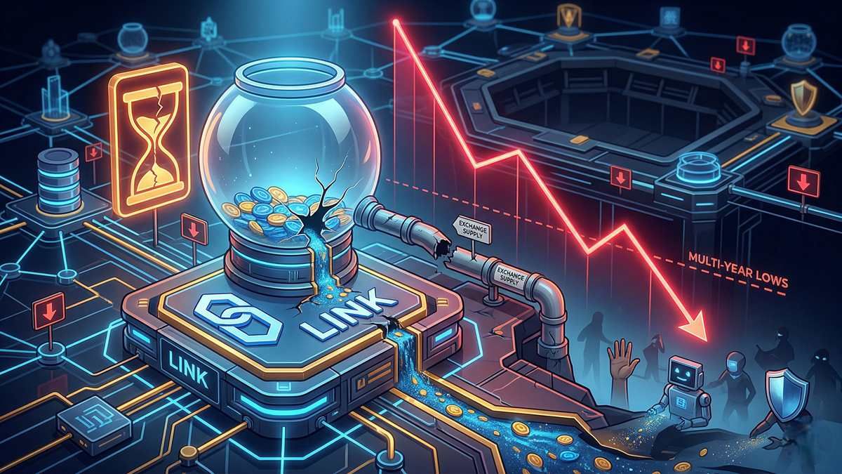 Thanh khoản LINK: nguồn cung trên sàn giao dịch rút xuống mức thấp nhiều năm, ai đang tích lũy?
