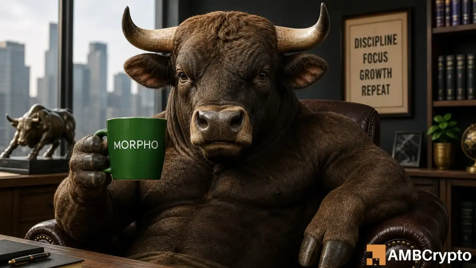 Morpho breaks out of cup-and-handle pattern; resistance at $2.13 could define near-term upside