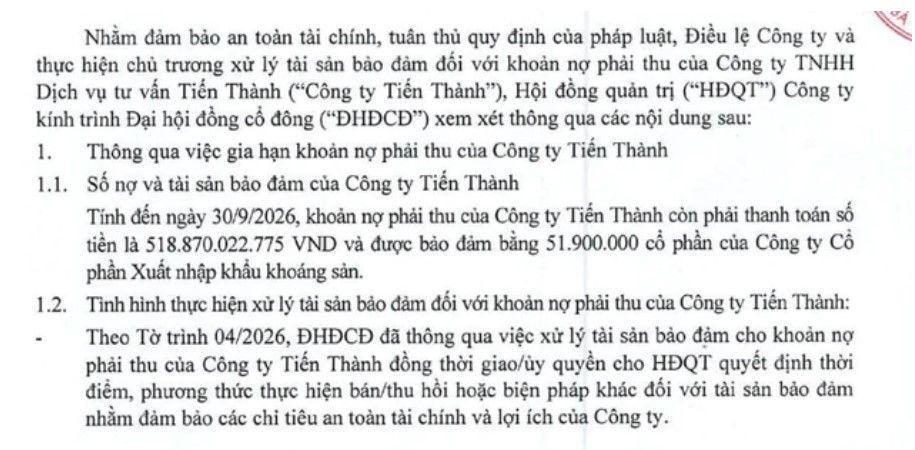 Một công ty chứng khoán sắp họp bất thường, bàn chuyện tái cơ cấu và xử lý khoản nợ hơn 500 tỷ đồng