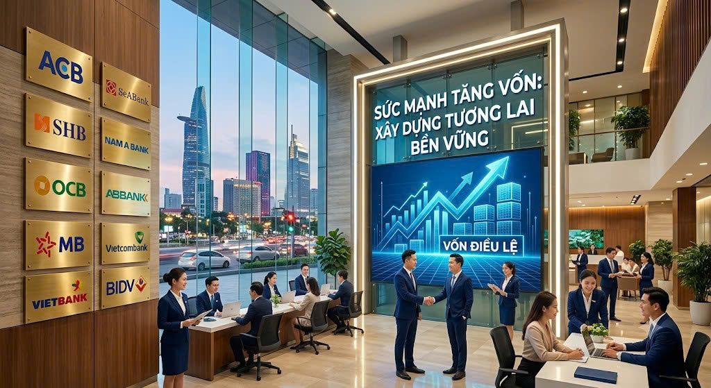  Cuộc đua làm dày đệm vốn ngân hàng: Người về đích, kẻ chờ "đèn xanh"