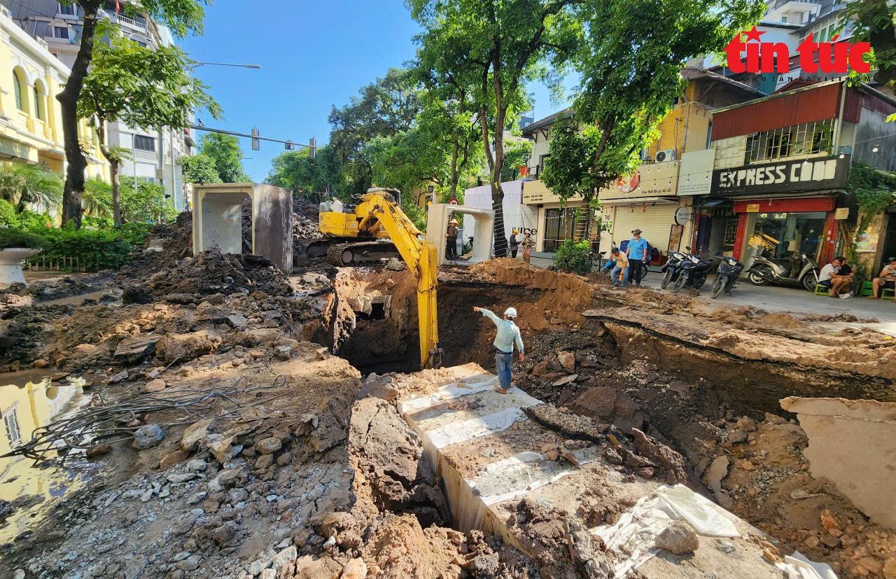 Loạt dự án chống ngập tại Hà Nội bước vào giai đoạn tăng tốc