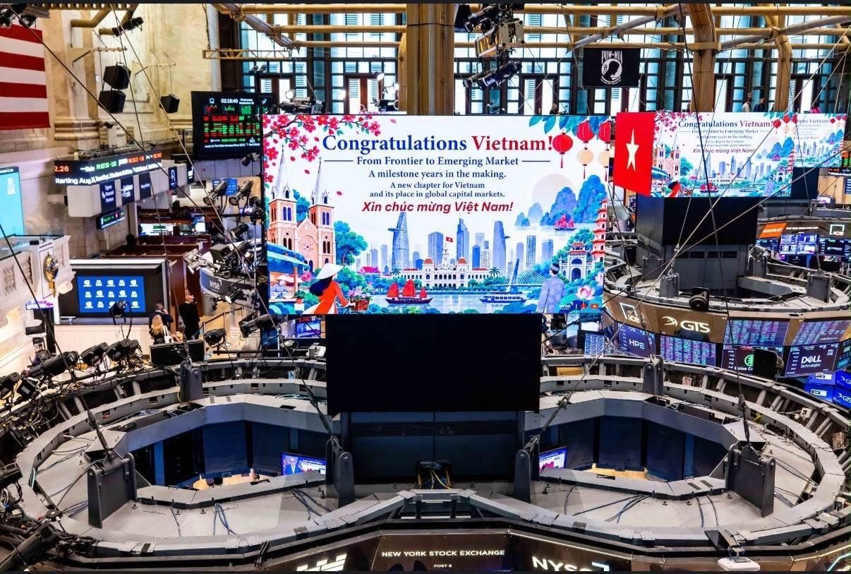 NYSE gửi lời chúc mừng Việt Nam trước cột mốc nâng hạng của FTSE Russell