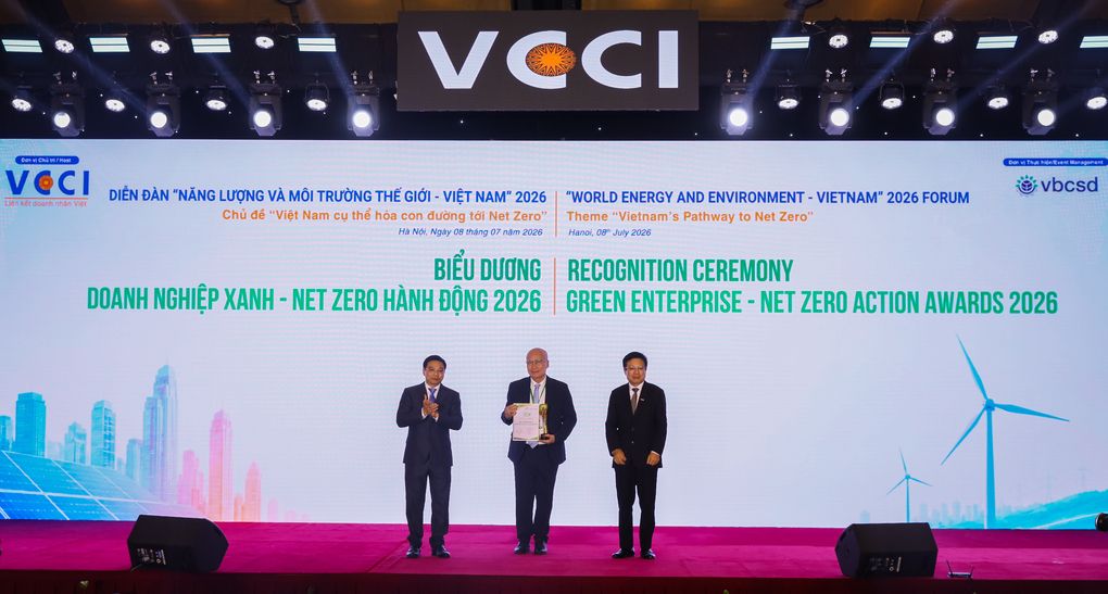 TH True Milk Named Green Enterprise — Net Zero Action at World Energy and Environment Forum Vietnam 2026