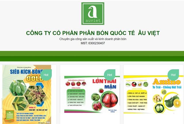 Phân tích cổ phiếu AVG: CTCP Phân bón Quốc tế Âu Việt
