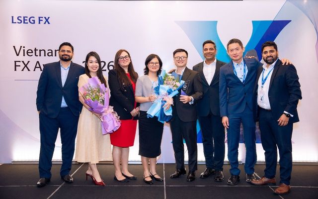 Eximbank named Best Market Maker at FX Awards 2026 by LSEG | Index.vn