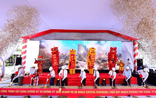 Hai tuyến đường mới quanh Noble Crystal Riverside mở lối cho hạ tầng khu Đào Trí