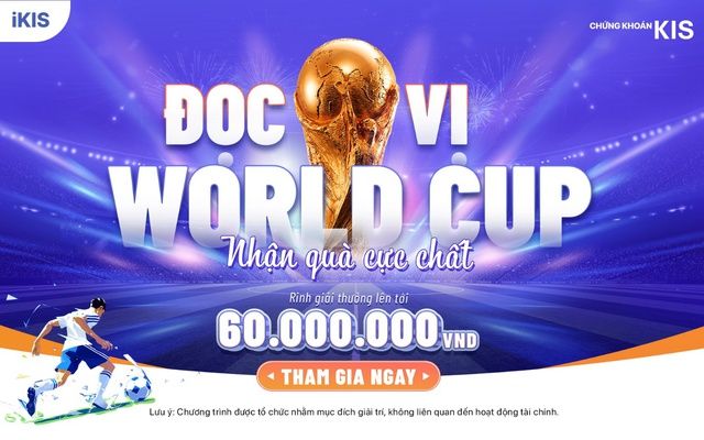 KIS launches World Cup prediction game with prizes valued at nearly 100 million dong