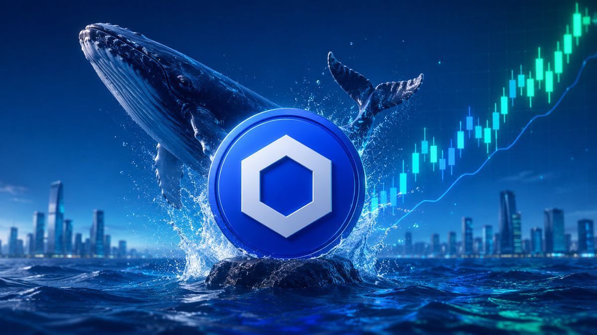 Record whale accumulation signals confidence in Chainlink as LINK trades near $9.60