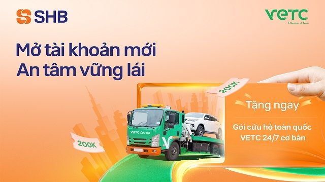 SHB launches nationwide VETC roadside assistance package for customers