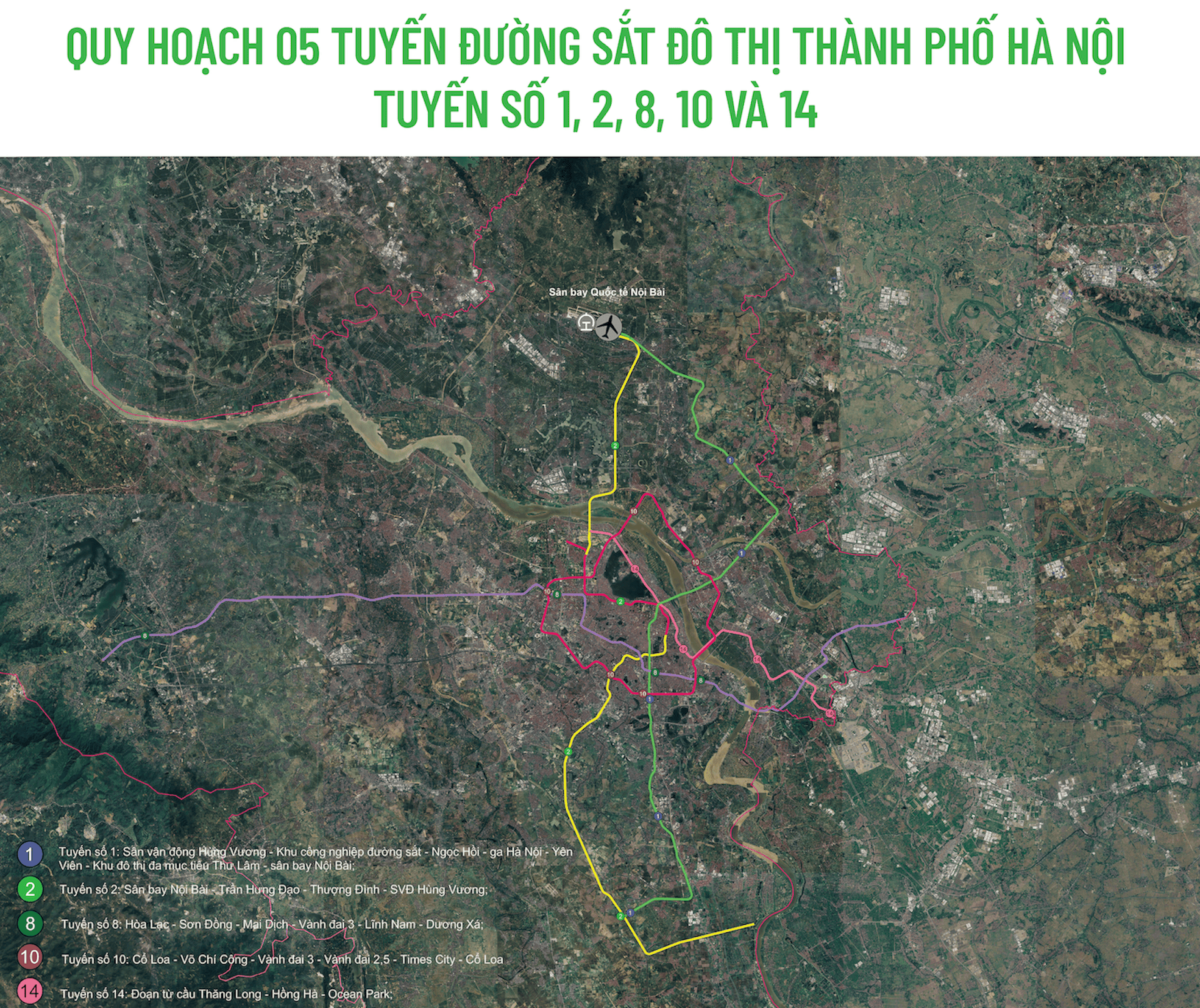 5 tuyến đường sắt đô thị được Hà Nội đồng loạt triển khai, mục tiêu khai thác năm 2030
