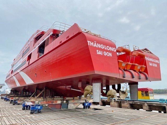 Phú Quốc Express tăng gấp đôi chuyến trên tuyến Vũng Tàu – Côn Đảo với tàu cao tốc một thân Thăng Long, giá vé được giảm