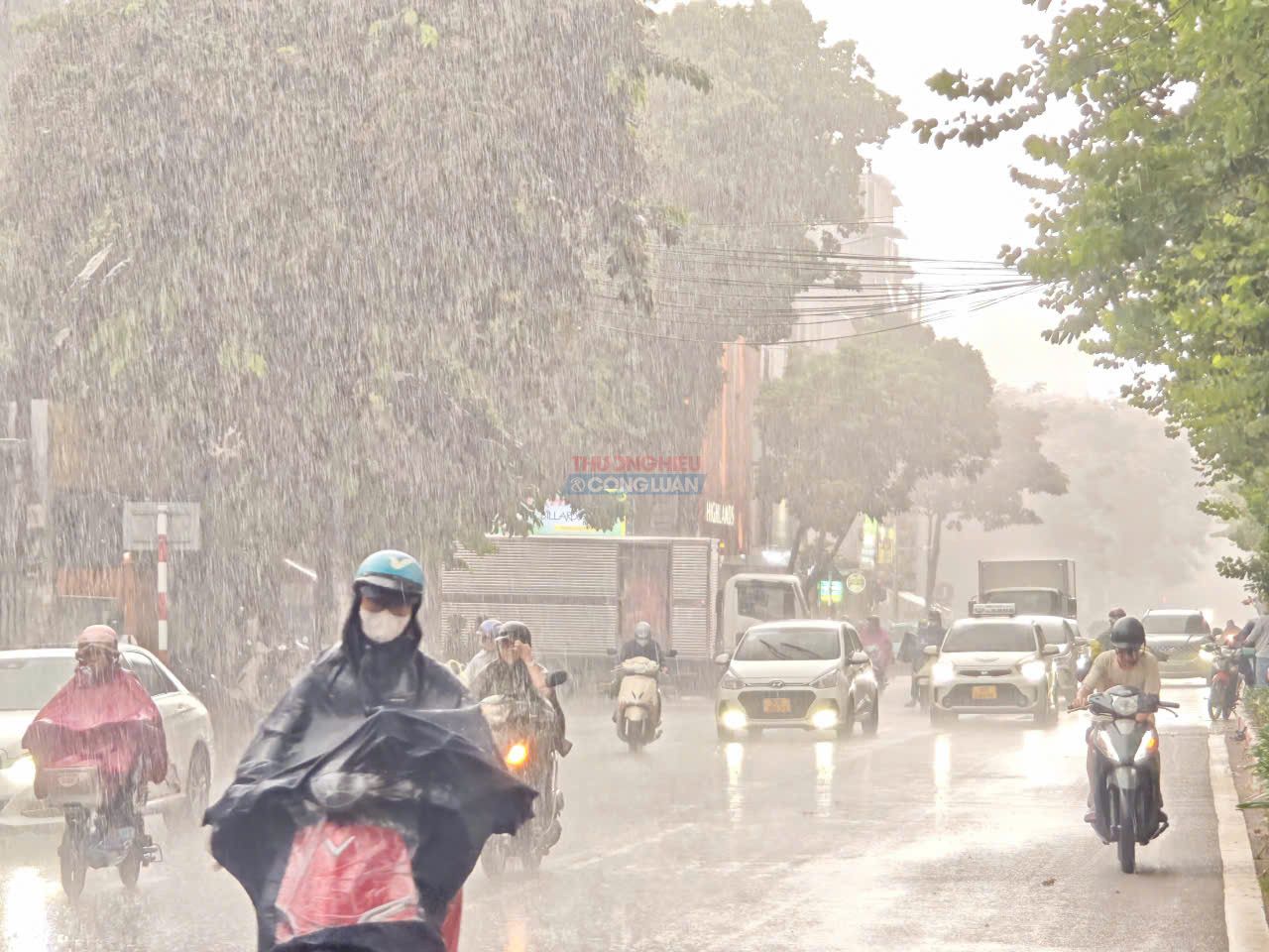 Thời tiết ngày 15/8: Mưa dông gia tăng ở Bắc Bộ, Trung Bộ; Nam Bộ tiếp tục có mưa