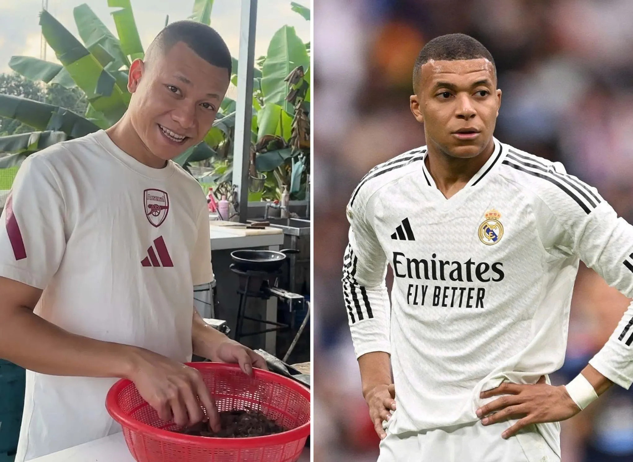 Chàng trai Hải Phòng bỗng dưng nổi tiếng vì giống cầu thủ Mbappe