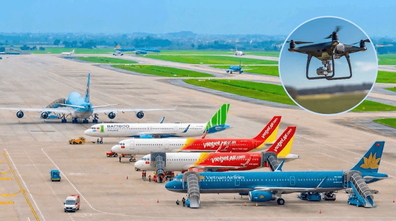 Bộ Công an cảnh báo UAV đe dọa trực tiếp an ninh, an toàn hàng không