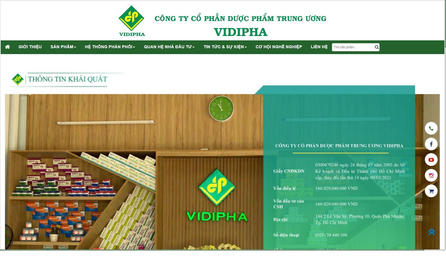 Gần 10 triệu cổ phiếu Vidipha (VDP) đổi chủ, cơ cấu cổ đông biến động mạnh