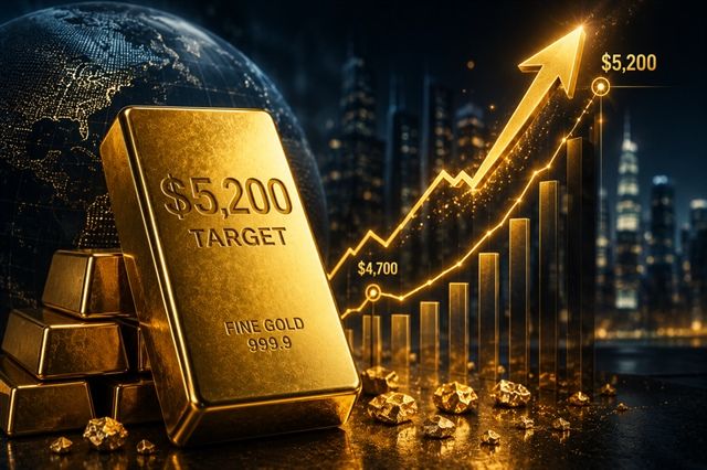 Gold prices rise sharply as experts forecast further upside