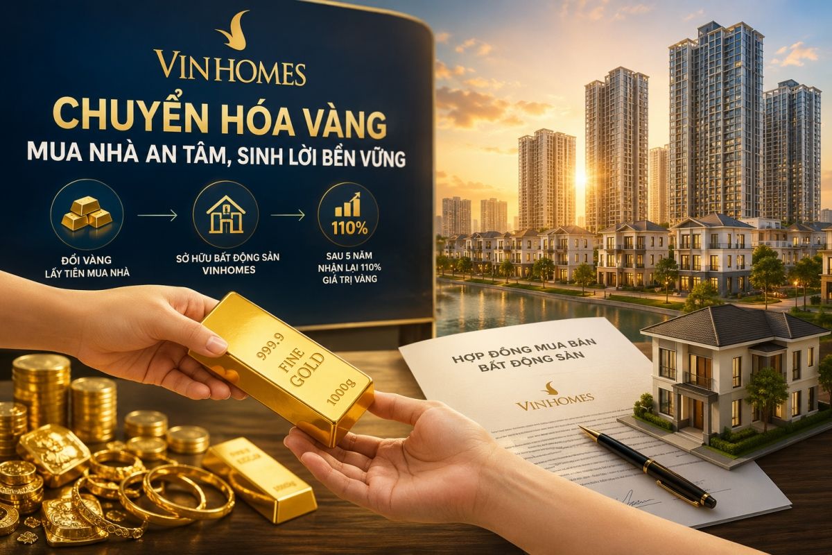 Ngân hàng Nhà nước lên tiếng về chương trình mua nhà bằng vàng của Vinhomes