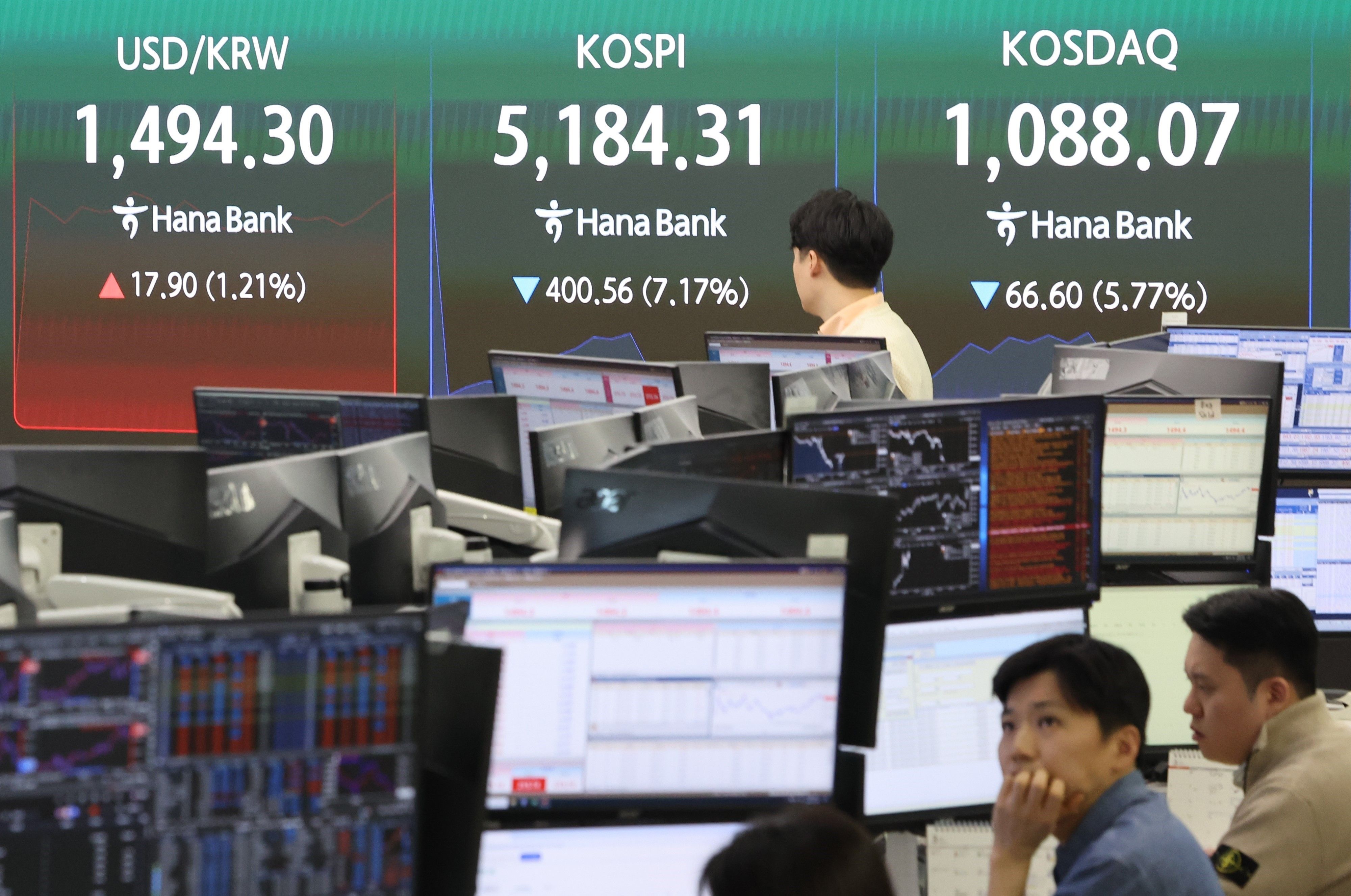 SK Hynix giảm 9% dù lợi nhuận tăng gấp sáu lần, KOSPI mất gần 6%