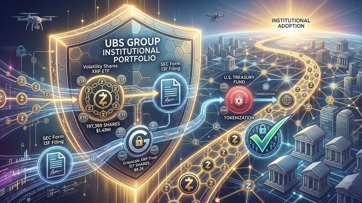 UBS Group reveals XRP holdings in SEC 13F filing, stirs crypto market speculation